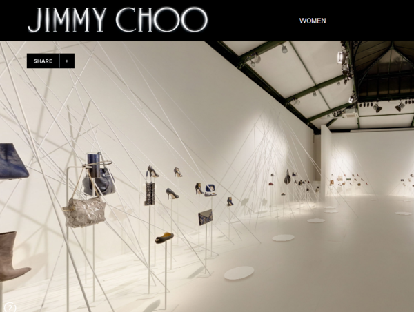 Jimmy Choo Virtual Showroom